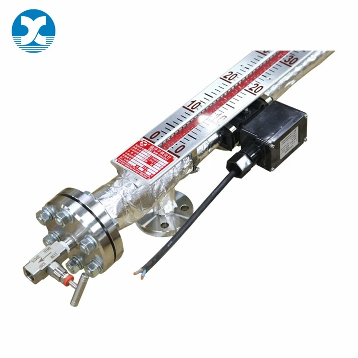 Electric Heat Tracing Type Magnetic Level Gauge Electric Heat Tracing Type Magnetic Level Gauge